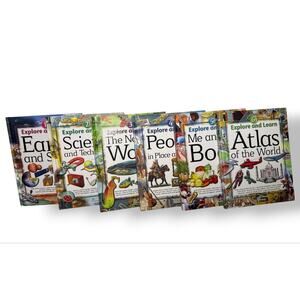 Explore and Learn Six Volume Educational Book Set Southwestern, 2014